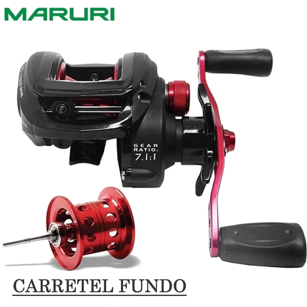 Carretilha Maruri Montana Ds 10000 10 Rolamentos 6.5kg Drag