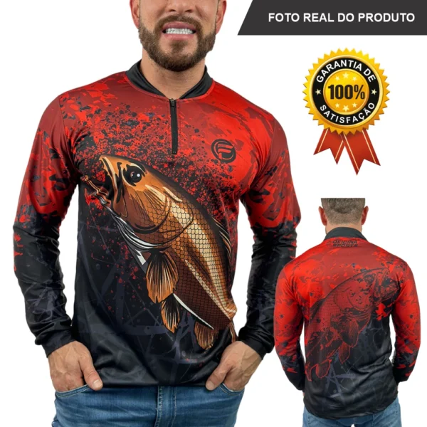 SH25 - Camisa para Pesca Proteção Uv50+ Masculina ou Feminina - Image 2
