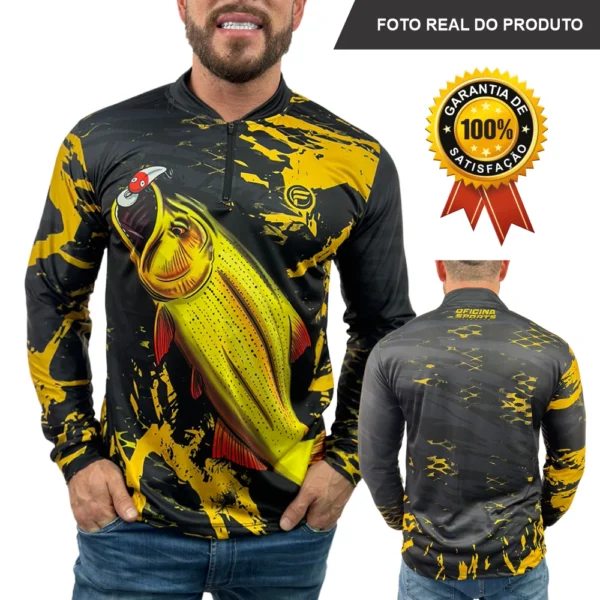 SH25 - Camisa para Pesca Proteção Uv50+ Masculina ou Feminina - Image 3