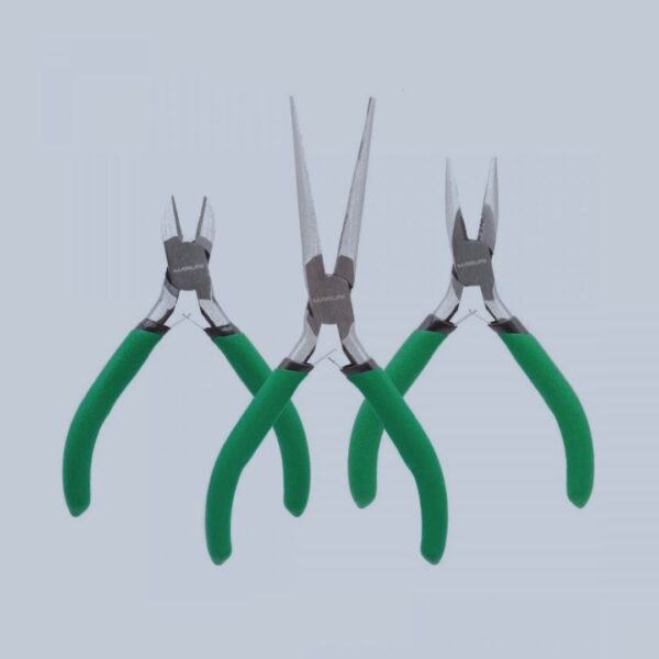 Kit 3 Alicate p/ Pesca Maruri Bico Longo Corte Multi Funcional