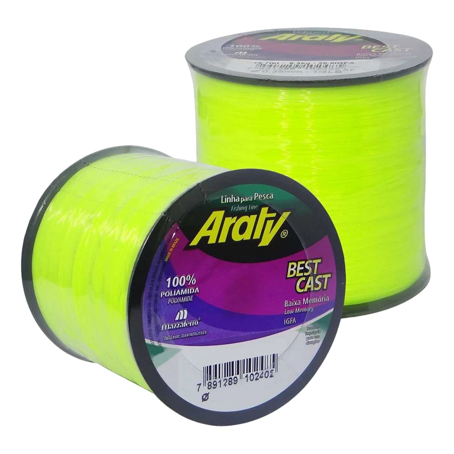 Linha De Pesca Monofilamento Premium Araty 100g varias medidas – Mazzaferro