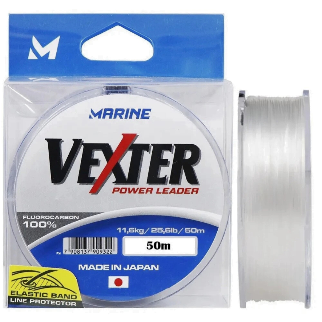 Linha de Pesca Fluorcarbono Leader Vexter 50m